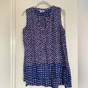 Boden flowy sleeveless top size US 10